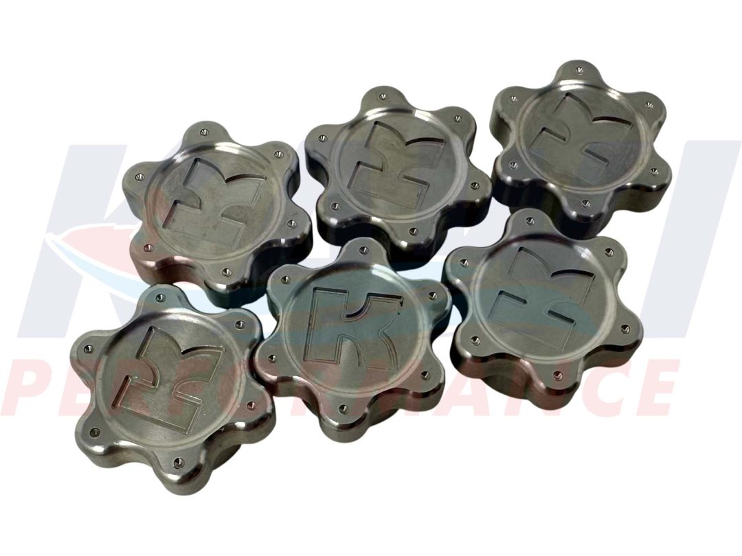 Kawasaki Stainless Engine Cover Knobs